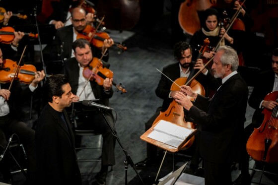 کنسرت ارکستر ملی ایران در جشنواره موسیقی فجر