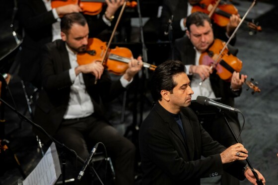 کنسرت ارکستر ملی ایران در جشنواره موسیقی فجر