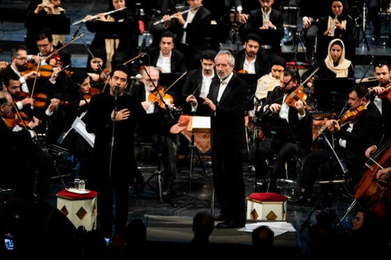 کنسرت ارکستر ملی ایران در جشنواره موسیقی فجر