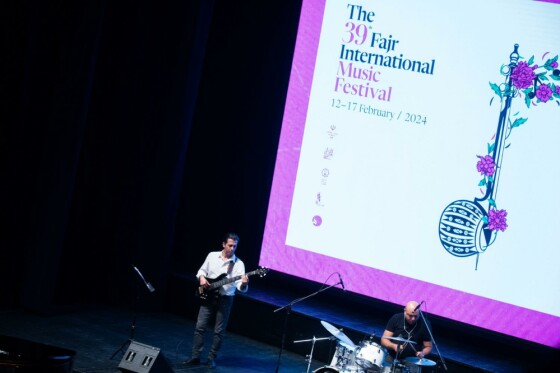 کنسرت حجت اشرف زاده در جشنواره موسیقی فجر