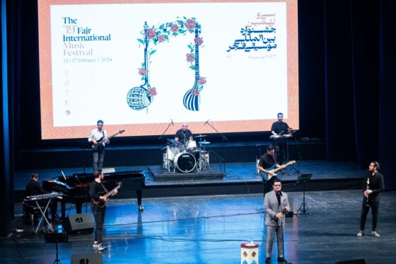 کنسرت حجت اشرف زاده در جشنواره موسیقی فجر