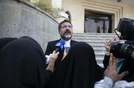 اعضای هیأت دولت در جمع خبرنگاران- ۲۵ بهمن ۱۴۰۲