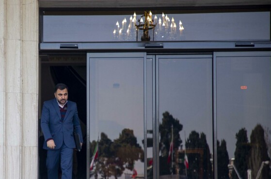 اعضای هیأت دولت در جمع خبرنگاران- ۲۵ بهمن ۱۴۰۲