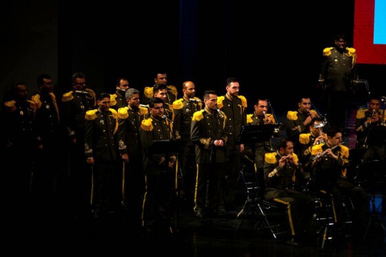 اجرای رزم نوازان ارتش در سی و نهمین جشنواره موسیقی فجر