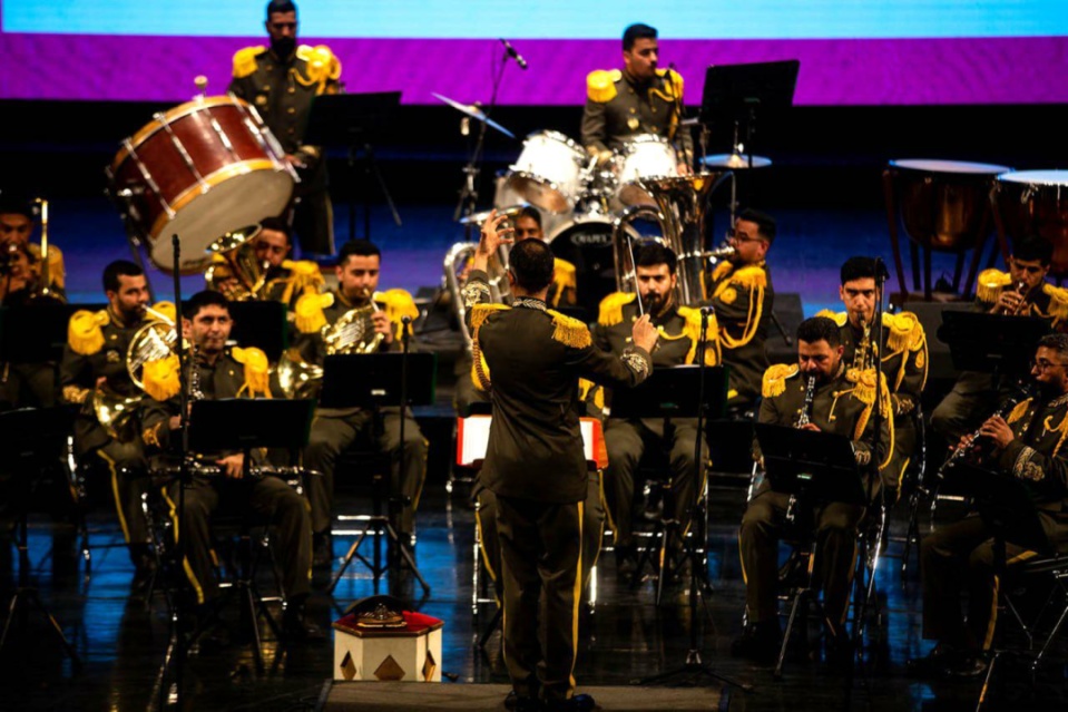 اجرای رزم نوازان ارتش در سی و نهمین جشنواره موسیقی فجر