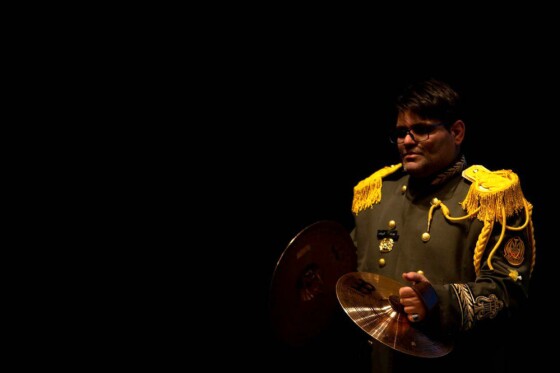 اجرای رزم نوازان ارتش در سی و نهمین جشنواره موسیقی فجر