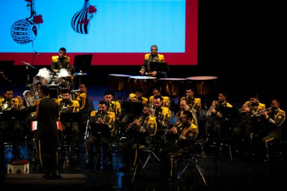 اجرای رزم نوازان ارتش در سی و نهمین جشنواره موسیقی فجر