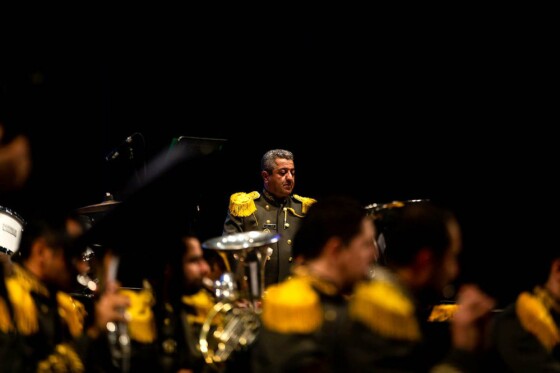 اجرای رزم نوازان ارتش در سی و نهمین جشنواره موسیقی فجر