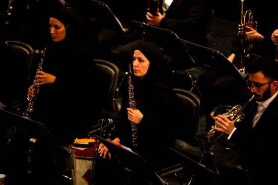 اجرای رزم نوازان ارتش در سی و نهمین جشنواره موسیقی فجر