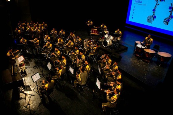 اجرای رزم نوازان ارتش در سی و نهمین جشنواره موسیقی فجر