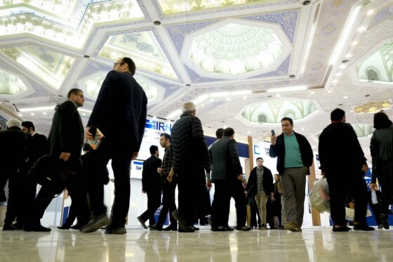 مراسم افتتاحیه بیست و چهارمین نمایشگاه رسانه های ایران