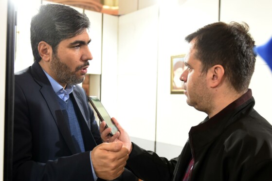 حاشیه دومین روز بیست و چهارمین نمایشگاه رسانه های ایران