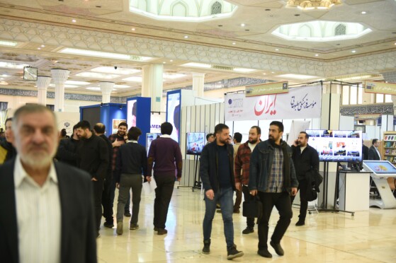 حاشیه دومین روز بیست و چهارمین نمایشگاه رسانه های ایران