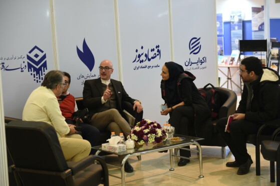 حاشیه دومین روز بیست و چهارمین نمایشگاه رسانه های ایران