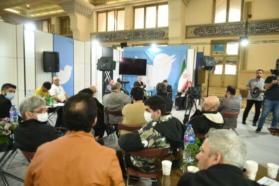 حاشیه دومین روز بیست و چهارمین نمایشگاه رسانه های ایران