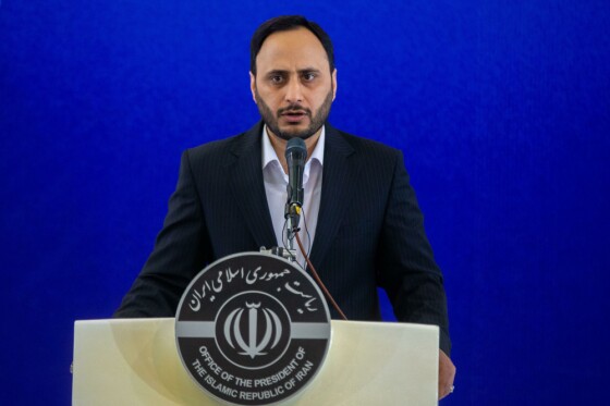 نشست خبری سخنگو دولت در حاشیه  نمایشگاه رسانه‌های ایران