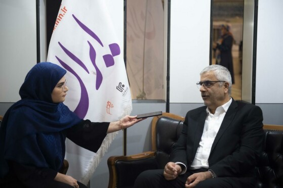 غرفه موسسه مطبوعاتی ایران در نمایشگاه رسانه های ایران