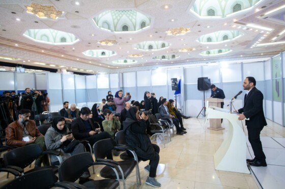 نشست خبری سخنگو دولت در حاشیه  نمایشگاه رسانه‌های ایران
