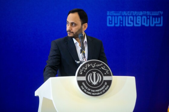 نشست خبری سخنگو دولت در حاشیه  نمایشگاه رسانه‌های ایران