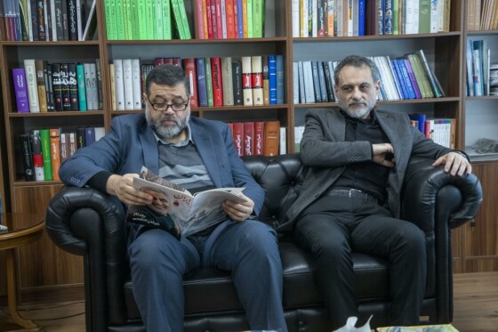 حضور اعضای ارشد جنبش حماس و جهاد اسلامی در روزنامه ایران