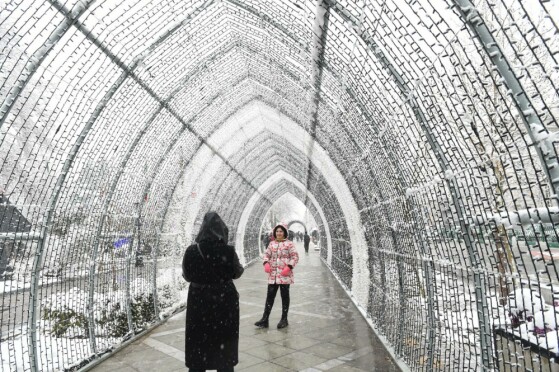 بارش برف در تهران