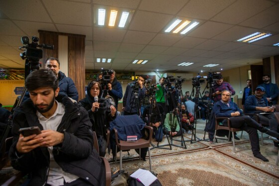 نشست خبری غلامعلی حداد عادل