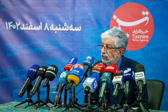 نشست خبری غلامعلی حداد عادل