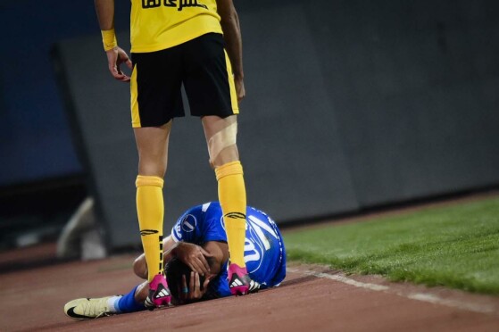 دیدار تیم های فوتبال استقلال و سپاهان