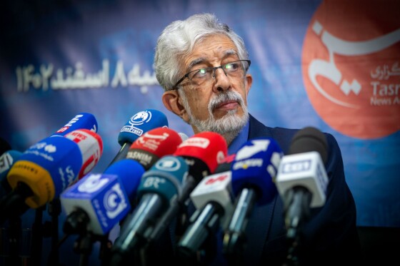 نشست خبری غلامعلی حداد عادل