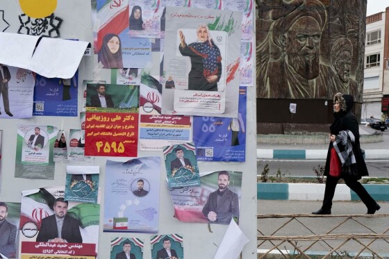 تبلیغات انتخابات مجلس شورای اسلامی و خبرگان رهبری در تهران