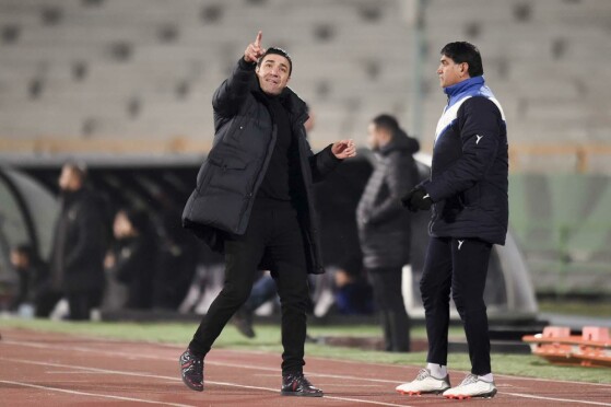 دیدار تیم های فوتبال استقلال و سپاهان