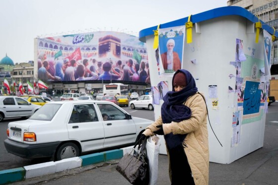 تبلیغات انتخابات مجلس شورای اسلامی و خبرگان رهبری در تهران