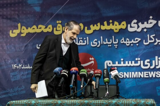 نشست خبری صادق محصولی در خبرگزاری تسنیم