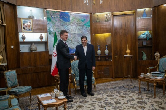 دیدار معاون نخست وزیر روسیه با معاون اول رییس جمهور
