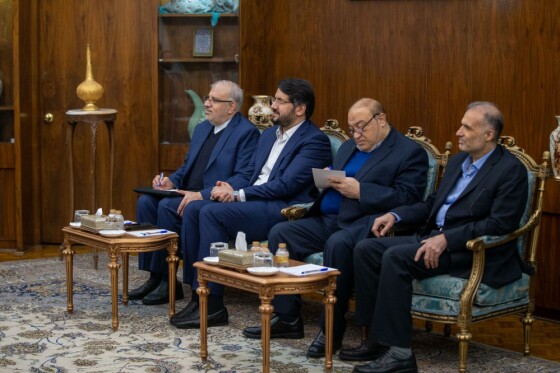 دیدار معاون نخست وزیر روسیه با معاون اول رییس جمهور