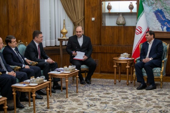 دیدار معاون نخست وزیر روسیه با معاون اول رییس جمهور