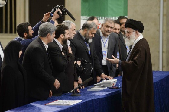 حضور رهبرانقلاب در انتخابات مجلس شورای اسلامی و مجلس خبرگان رهبری