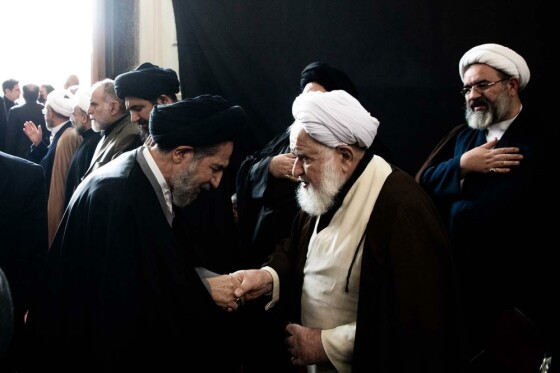 تشییع پیکر آیت الله امامی کاشانی (ره)