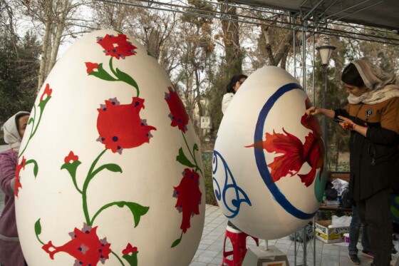 جشنواره تخم مرغ رنگی در پارک شهر