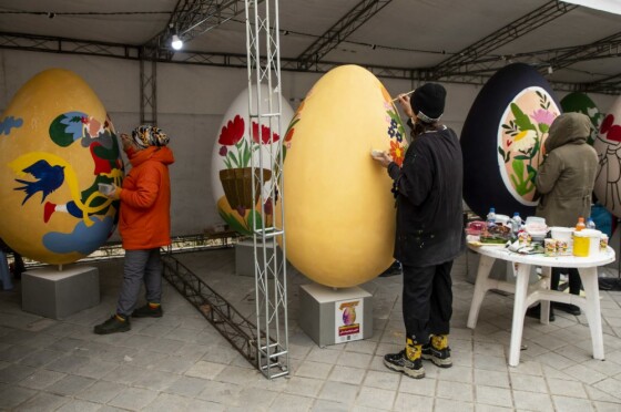 جشنواره تخم مرغ رنگی در پارک شهر