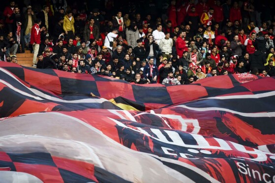 دیدار تیم های فوتبال پرسپولیس و فولاد