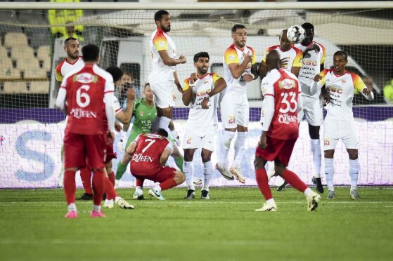 دیدار تیم های فوتبال پرسپولیس و فولاد