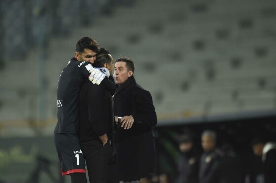 دیدار تیم های فوتبال پرسپولیس و فولاد