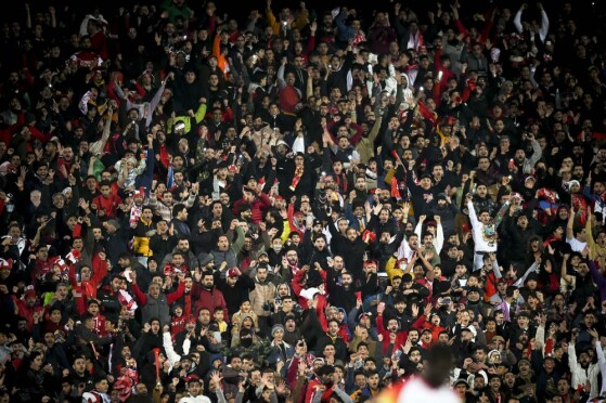 دیدار تیم های فوتبال پرسپولیس و فولاد