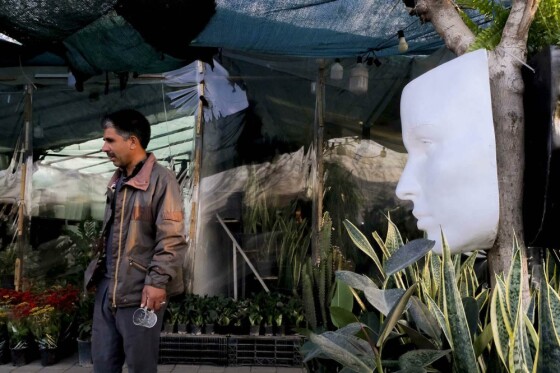 بازار گل تهران در آستانه نوروز