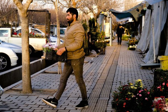 بازار گل تهران در آستانه نوروز