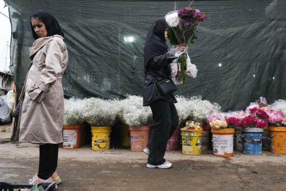 بازار گل تهران در آستانه نوروز