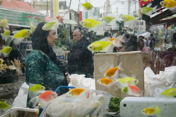 بازار گل تهران در آستانه نوروز