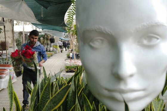 بازار گل تهران در آستانه نوروز