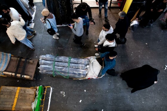 بازار تهران در آستانه سال نو